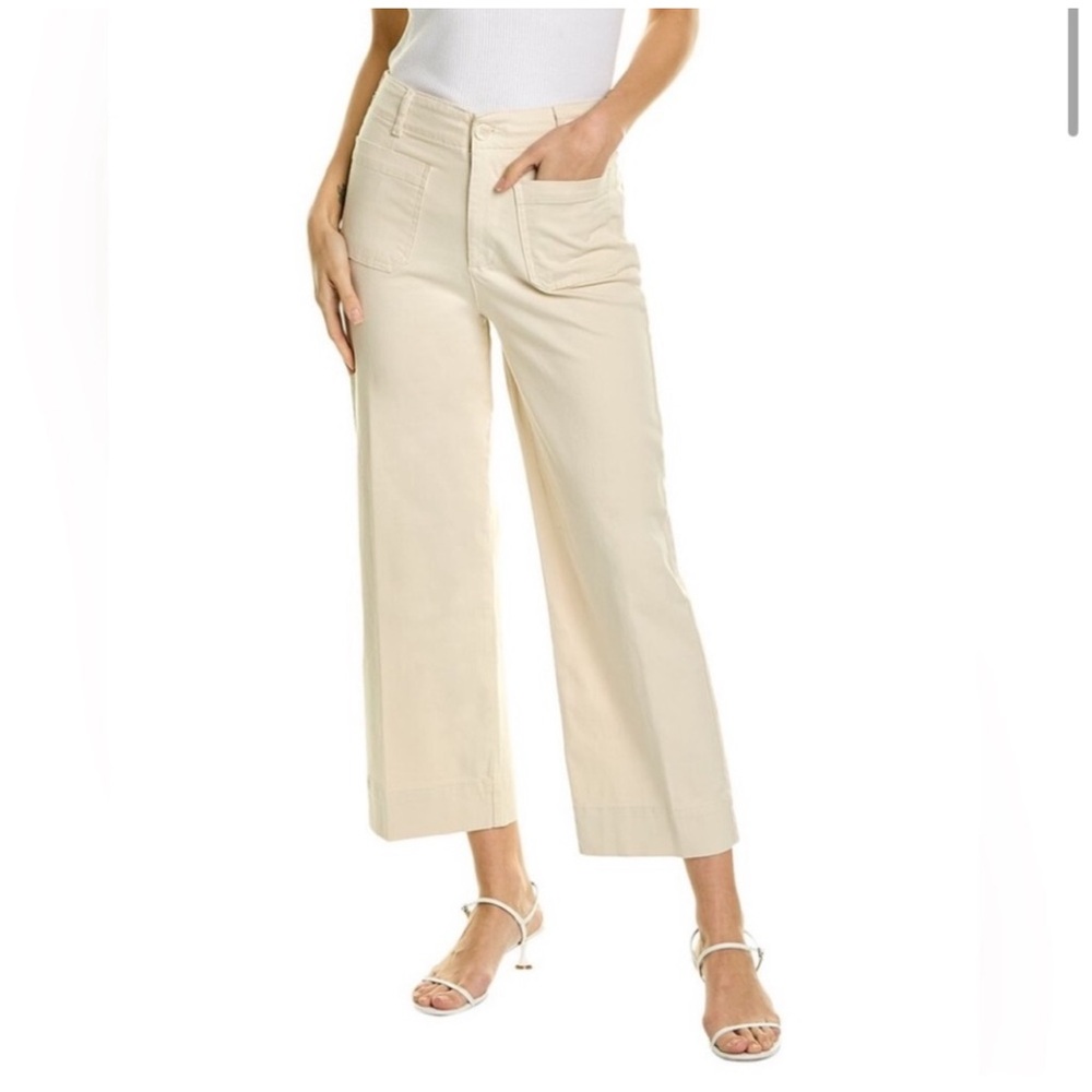 Bagatelle Cream Cropped Pants Size 10